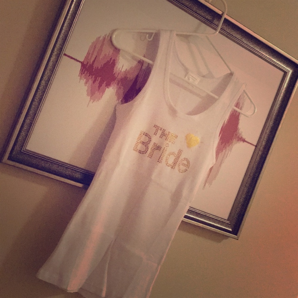 NWOT Bride embellished tank 💕